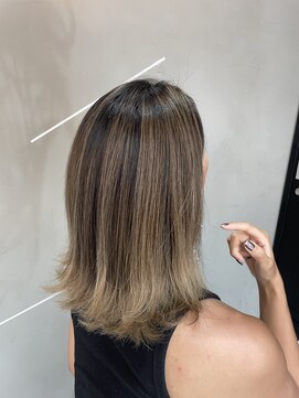 ブルー(BLUE.) エアタッチバレイヤージュ★★★★★