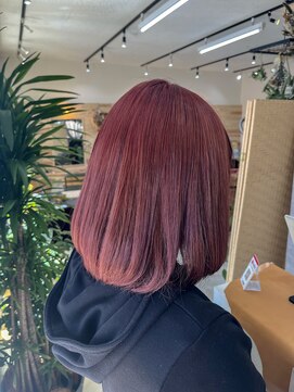 ミチ(MICI) cherry pink x black