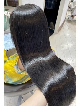 髪質改善専門店 アミーベルエクラ(AMI a BELLE Eclat) 人生でいちばん好きな髪【縮毛矯正】×【白髪染め】最高レベル☆