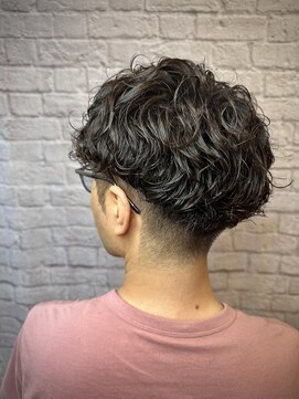 ヘアサロン 銀座マツナガ新宿店(hair salon) ハードスパイラル無造作パーマ【新宿/理容室/バーバー】