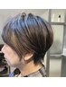 【垢抜け艶カラー】オイルグロスカラー＋cut＋ 速攻浸透treatment￥16000
