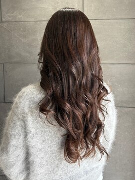 ディスコネクト(DISCO-N-NECT) 韓国風ヘア 巻き髪 ロングレイヤー チョコレートブラウン