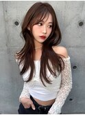 韓国ヘアー/ダブルカラー/ハイライト/イメチェン/エクステ/梅田