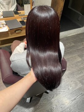 アフィナー(Afinar) 【横浜/横浜駅】チョコレートブラウン/艶髪