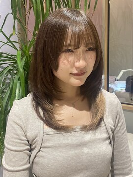 シェノン フェム 名古屋 名駅店(CHAINON×FeM#) ミディアムハイレイヤー＊名古屋/髪質改善/レイヤーカット