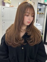 ハチ(HACHI) 束感ワンホンレイヤー