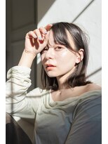 ミット バイ ツリー 吉祥寺(mit by tree) クラゲヘアーボブマロンベージュ