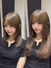 【100%バージン毛52センチ】シールエクステ80枚＋カット￥26000【レイヤー】