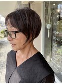 アシンメトリーショート