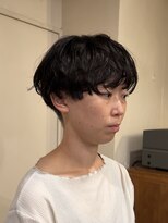 ロムブラン(L'HOMME BLANC) ショートパーマ