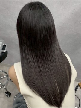 アポロ 横浜駅店(apollo) xカラー/ホワイトグレージュ/レイヤーカット/チェリーブラウン