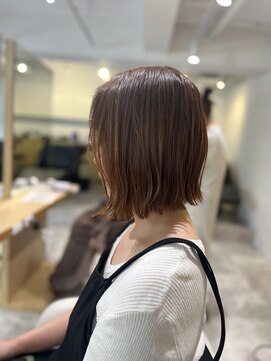 ソイクフ 四条大宮店(SOY-KUFU) 20代30代40代◎似合わせカット暗めカラーデザインカラーボブ