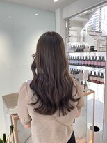 ヘアサロン ガリカ 表参道(hair salon Gallica)&nbsp;大人の透明感カラー/ミルクティーベージュ