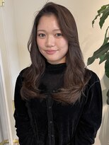 リンクバイアーバン(link by urban.)&nbsp;シアーグレージュ×フェミニンレイヤー