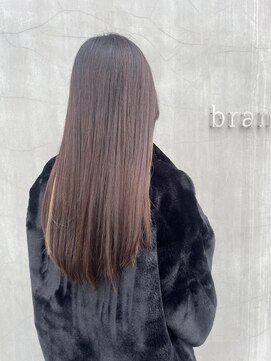 ブランチヘアー(branch hair) インナーカラー×ストレートロング