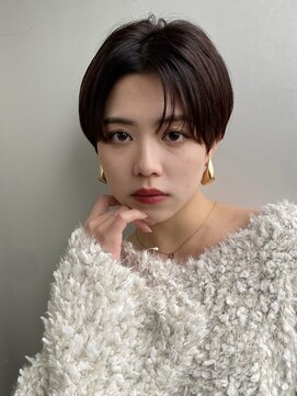 エアー 青山(AIR) 前髪なしハンサムショートコンパクトショート20代30代40代50代