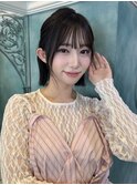 ◆ ブリーチなし/髪質改善/大人ガーリー/ダークアッシュ/ボブ1