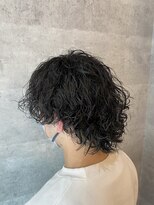 ブレイブ ヘアデザイン(BRaeVE hair design)&nbsp;メンズウルフサーフカールスタイル