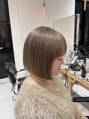 ヘアサロン ガリカ 表参道(hair salon Gallica)&nbsp;自分がボブだからこそ分かる！扱いやすいボブカットが得意♪