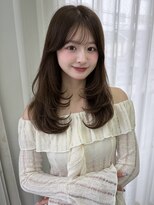 フォルテ 表参道店(FORTE)&nbsp;ワンホンレイヤー/ミルクグレージュ/韓国巻き/顔周りカット