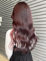 マグサロンギャラリー(Mag salon gallery) チェリーレッド暖色カラーボルドーワインレッド春カラー