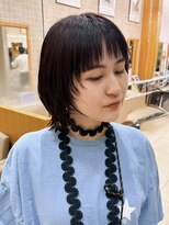 ピークアブー 銀座並木通り(PEEK-A-BOO)&nbsp;ショートバング×レイヤーボブ