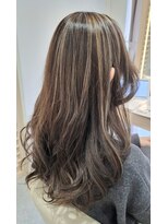 クララ 守谷店(CLALA) ベージュのコントラストハイライト