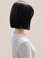 クリック(Click)&nbsp;切りっぱなしボブ/ラベンダーアッシュ/30代40代50代/小倉美容室
