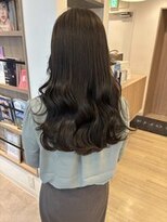ユーフォリア 青山(Euphoria)&nbsp;グレージュフェイスレイヤーハイレイヤーアッシュグレー内巻き☆