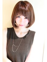 レウナ 外苑前(Reuna)&nbsp;大人可愛いボブ　毛先ワンカールでお手入れ簡単