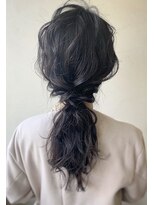 エル セルカ 高田馬場(el CERCA)&nbsp;結婚式二次会パーティーヘアセット大人可愛いポニーテール