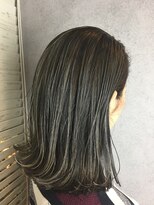 ヘアサロンエム 渋谷店(HAIR SALON M)&nbsp;外ハネボブ/アッシュブラウン/ネオウルフ/デザインカラー