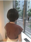 【Terrace】ショート×アクアベージュ