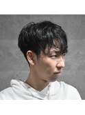 柔らかツーブロマッシュ