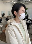 黒髪ショート