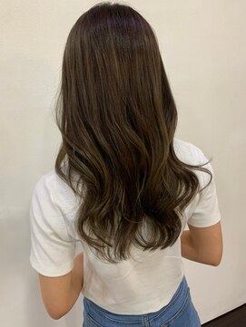 イーストハムアール(EAST HAM r) 透明感◎オリーブブラウン