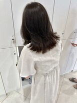 ガレリア 名駅オーキッドビル店(GALLARIA)&nbsp;ツヤ感くすみ系グレージュふんわり重めヘア