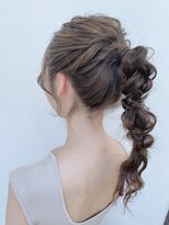 サロンドミルク 溝の口店(salon de MiLK) ポニーテールアレンジ