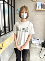 ムード タテマチ(mood tatemachi)&nbsp;あごラインボブ×ミルクティー