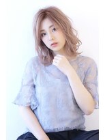 オーロ 西大寺店(ORO)&nbsp;ラフウェーブのミルクティーベージュ