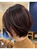 ショート/艶カラー/イルミナ