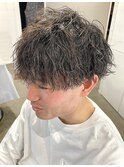無造作ツイストパーマ♪