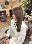 髪質改善水素トリートメント×艶カラー◎