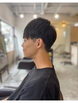 メンズカット バイ ソイクフ(メンズカット by SOY-KUFU)&nbsp;MEN'S HAIRアッシュブラックショート