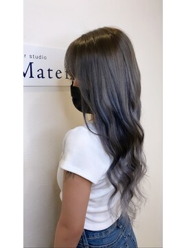 ヘアスタジオ マテリアル 中央駅店(hair studio Material) #プルエクステ#なじませカット