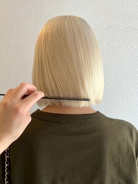 ソル バロール 表参道(SOL .valor) ネビージュ[表参道駅/青山/ケアブリーチ/ダブルカラー]