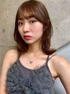 ミンクス 原宿店(MINX) イメチェン前髪小顔こなれミディ_表参道/原宿