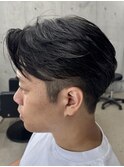 ハイトーンカラー/マッシュパーマ/アースカラー/men's/