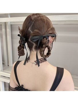 ディーエックス ウエスト(Dxxxx WEST) #ヘアアレンジ/アレンジ/結婚式/パーティヘア