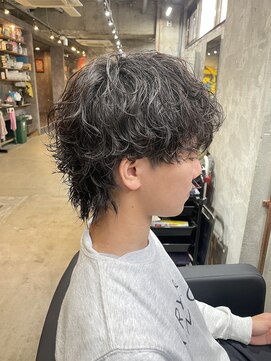 カーニー 上野(kearny) シャドウパーマ/マッシュウルフ/韓国